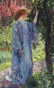 Guy Rose The Blue Kimono oil painting